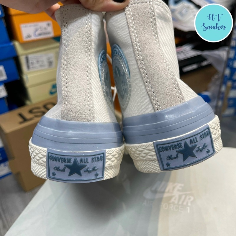 |CÓ SẴN| GIÀY SNEAKER CV 70 WHITE BLUE KEM XANH CAO CỔ