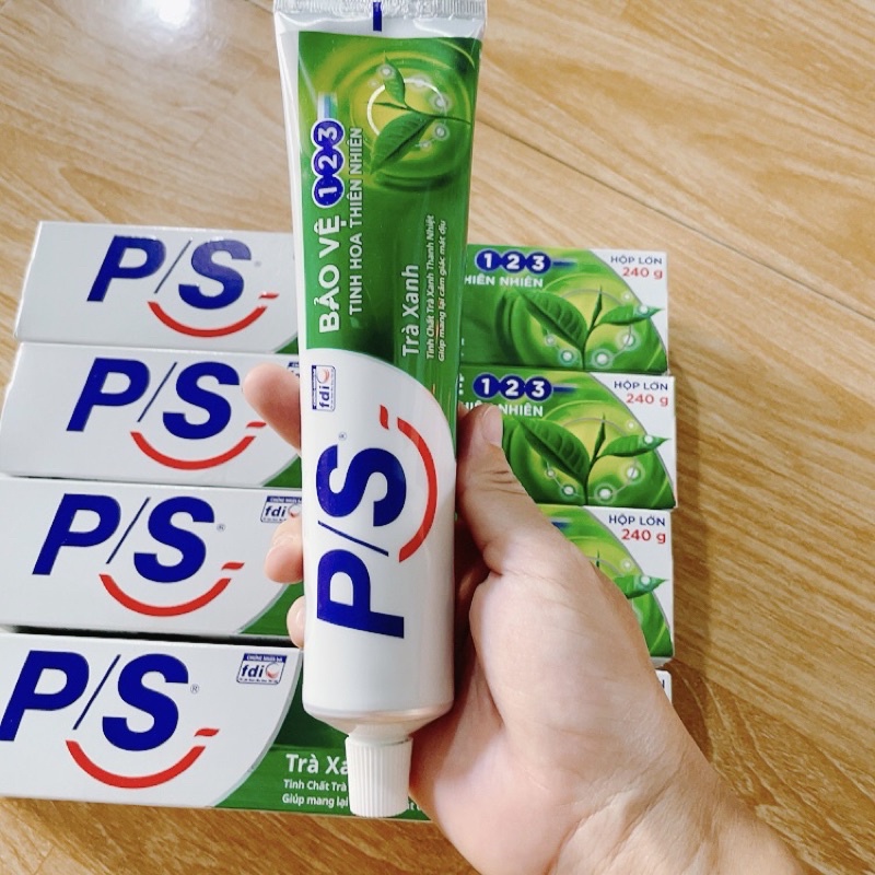 Kem đánh răng P/S bảo vệ trà xanh 230g