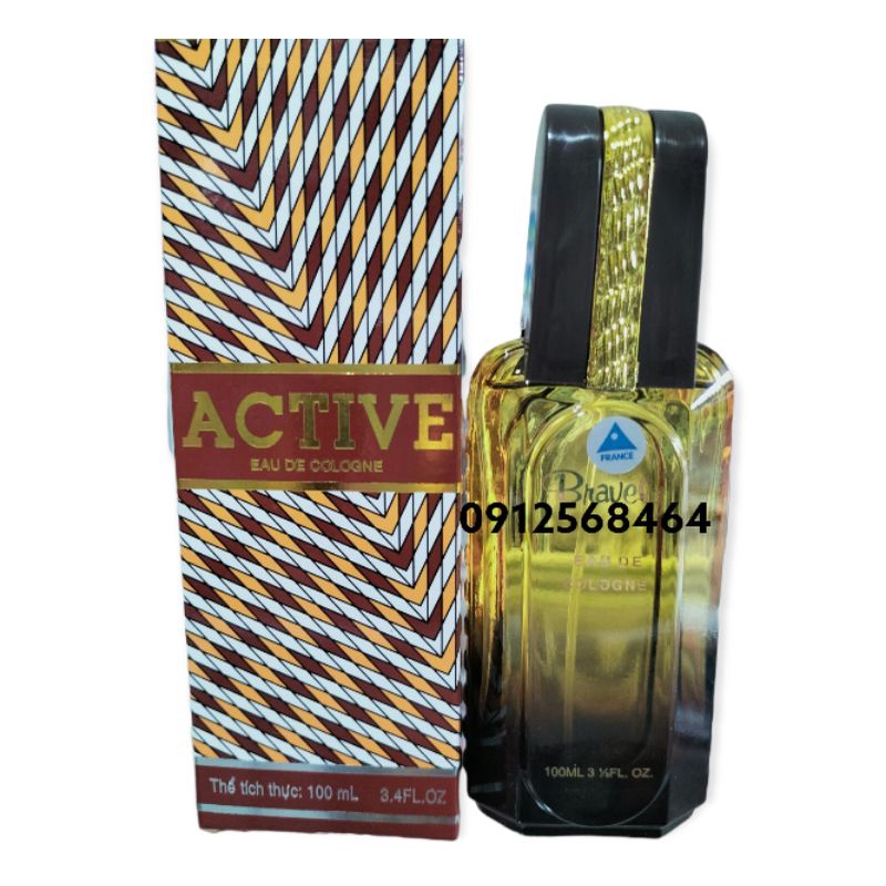 Nước Hoa Active Bravery Nâu 100ml