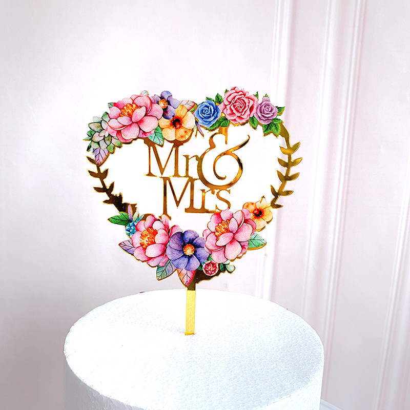 Mới Phụ Kiện Trang Trí Bánh Kem Chữ Happy Birthday