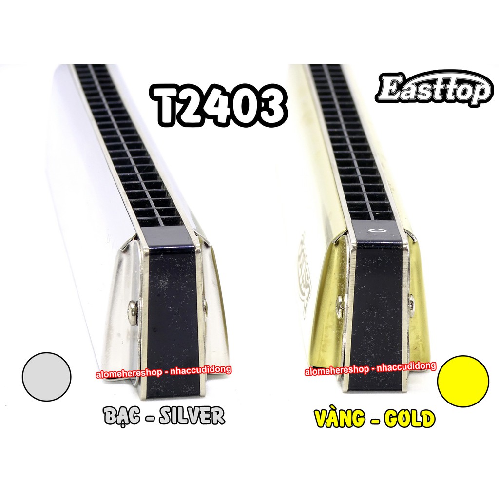 Kèn harmonica tremolo Easttop T2403 Key G