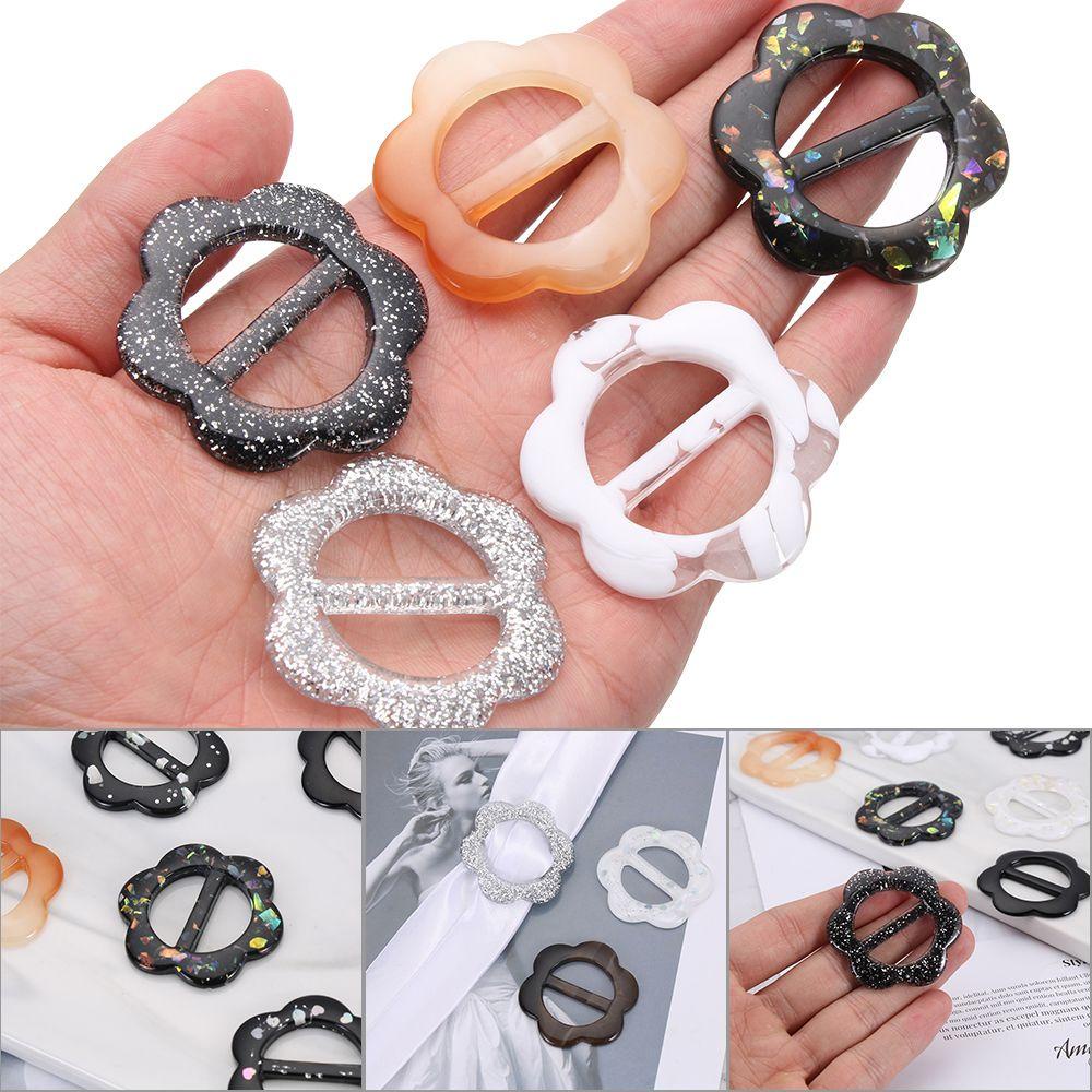 Kẹp Thắt Lưng Họa Tiết Hoa Dùng Trang Trí Quần Áo DIY