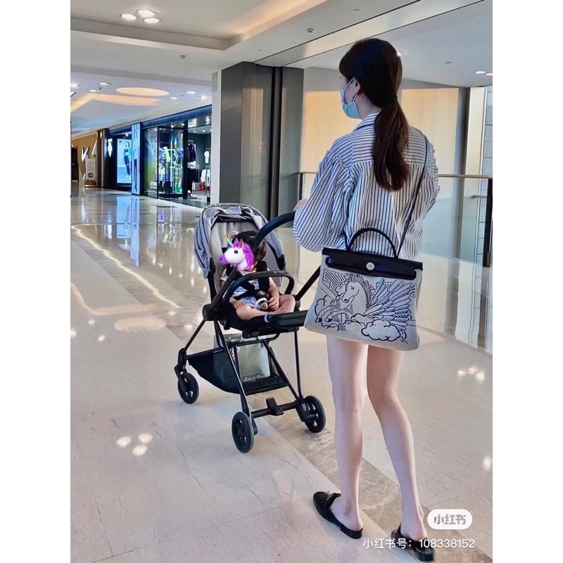 Túi HM kelly vải - Size 28 Cm