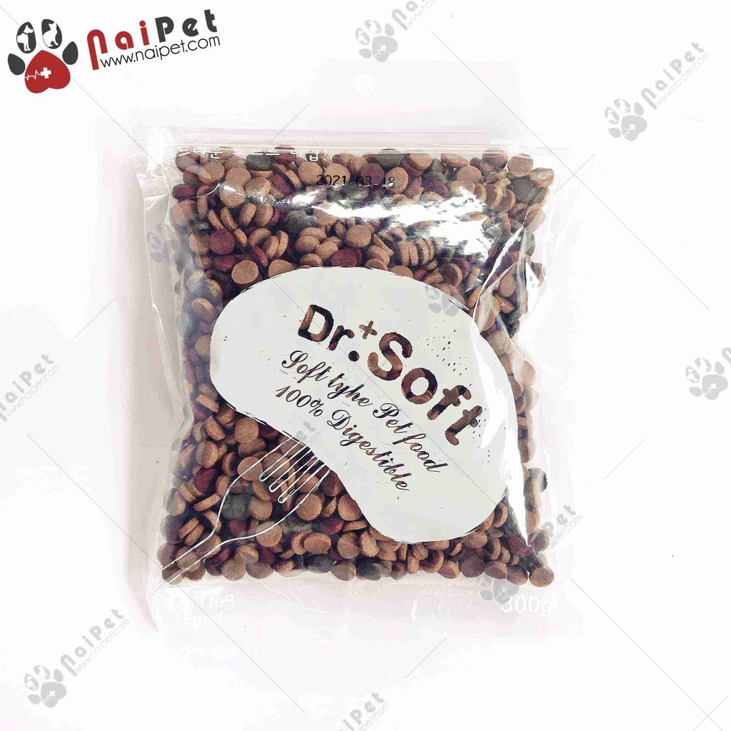 Thức Ăn Hạt Mềm Cho Chó Mọi Lứa Tuổi Vị Cừu Dr.Soft Lamb For Breed All 300g