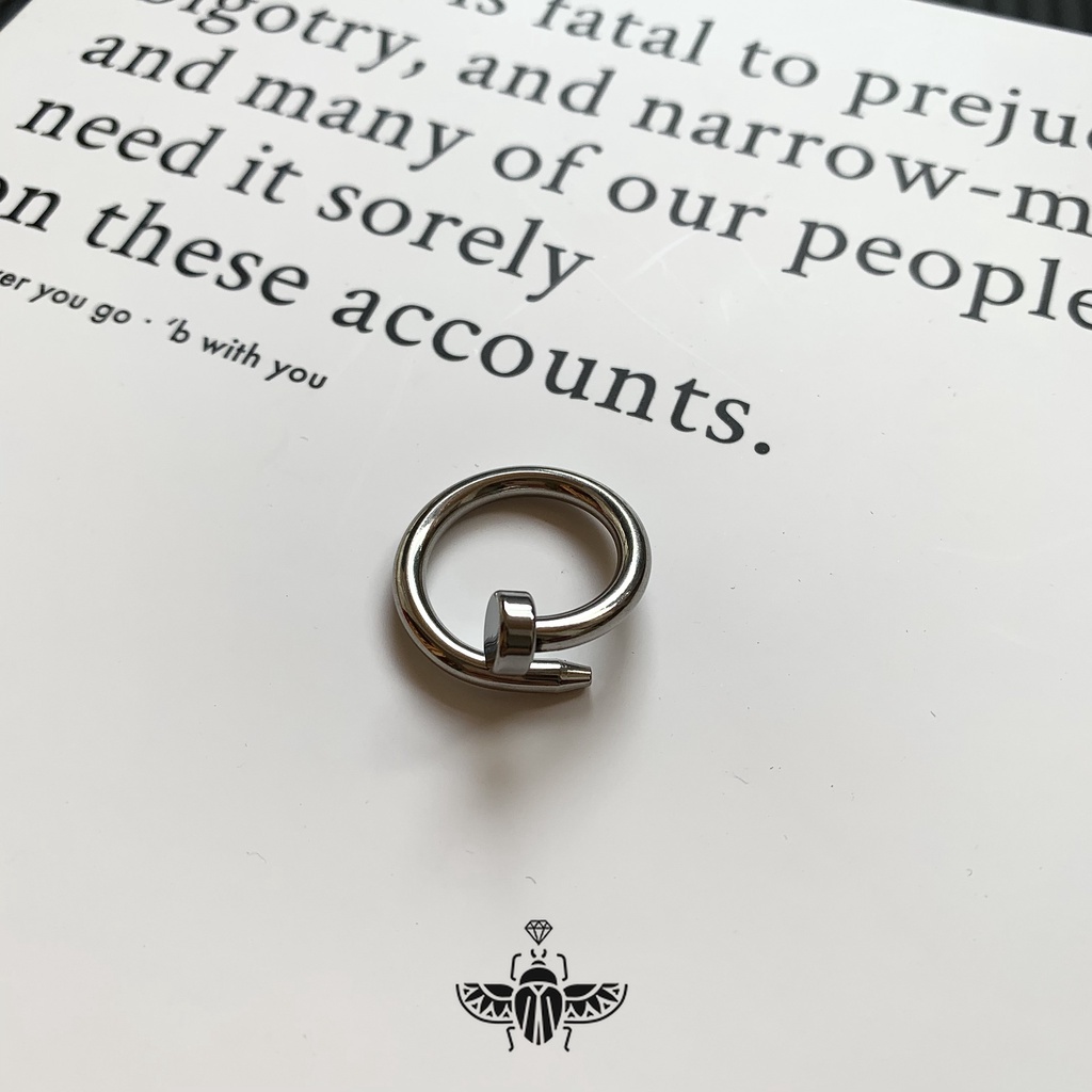 Nhẫn Đeo Ngón Tay Phong Cách Retro Cá Tính Thời Trang