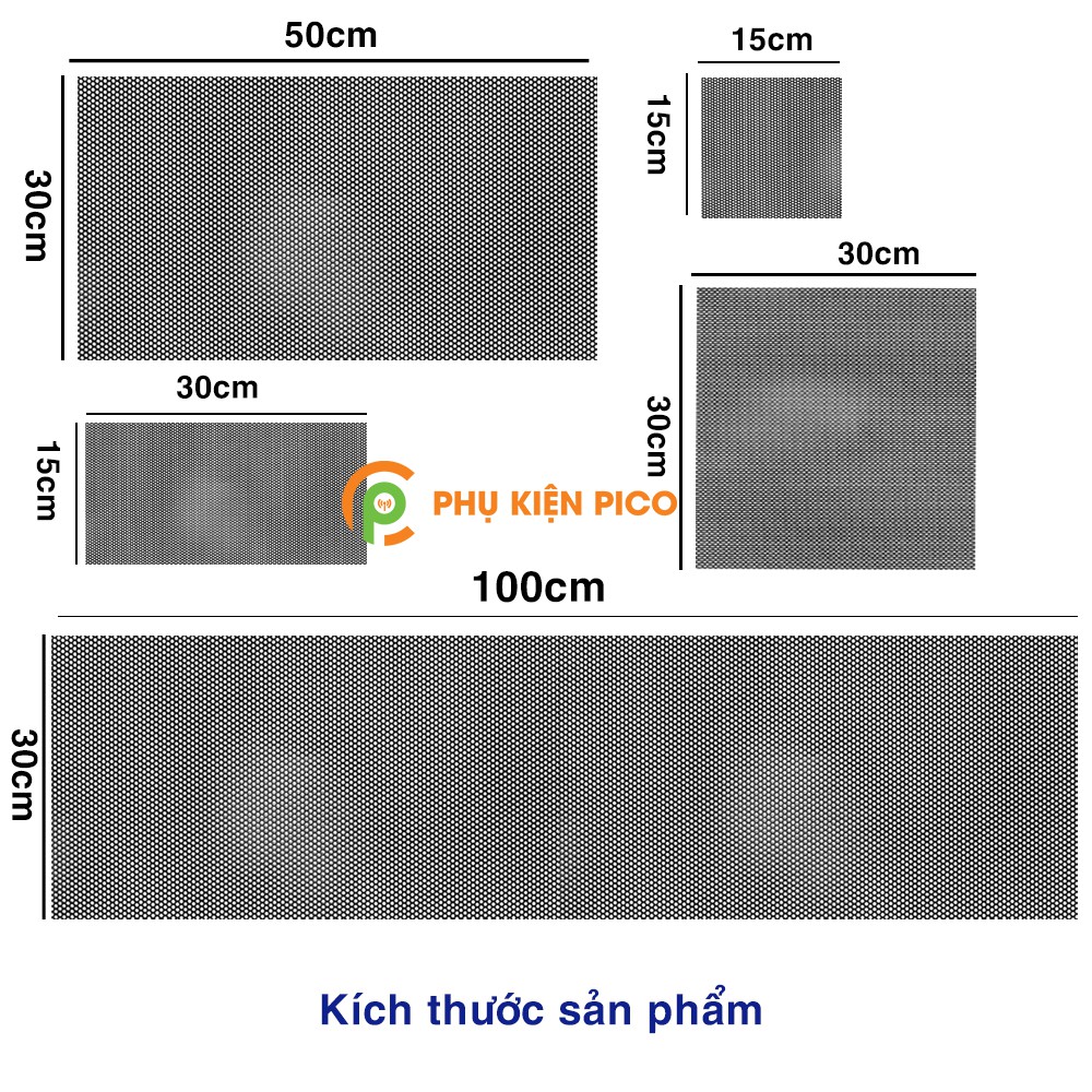 Tấm lưới chắn lọc bụi case máy tính quạt tản nhiệt nhiều kích thước - Tấm lưới chống bụi tự cắt