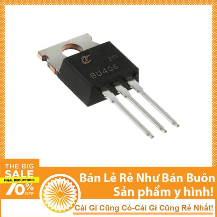 Sản phẩm Transistor BU406 TO-220 NPN 7A 200V