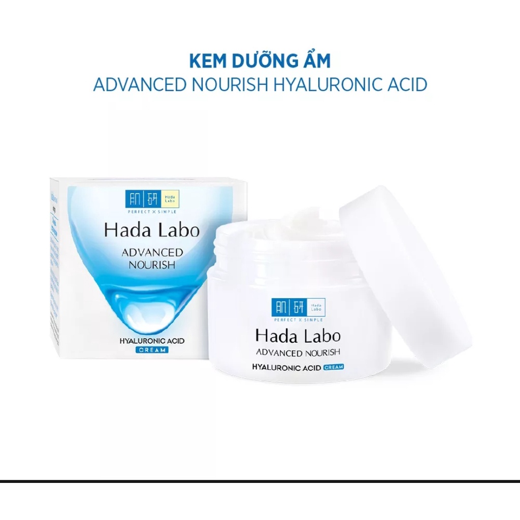 Kem dưỡng ẩm tối ưu Hada Labo Advanced Nourish Cream 50g