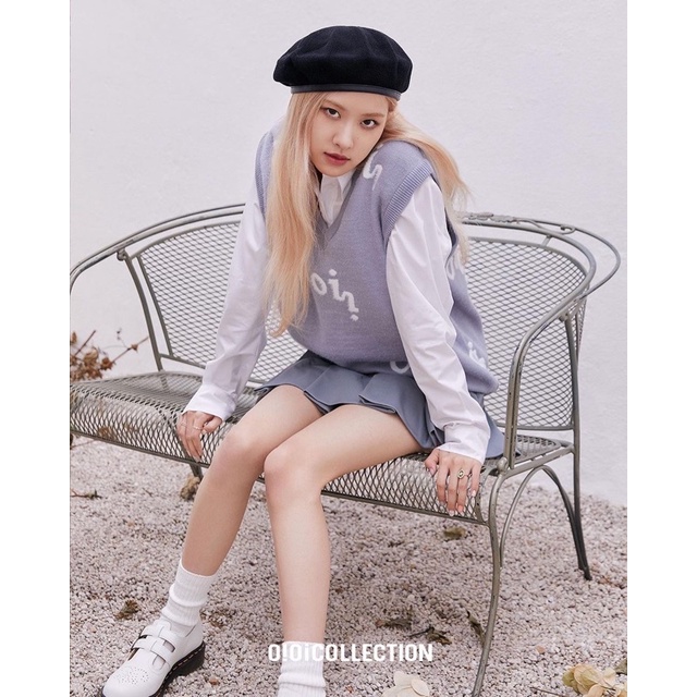 Áo Gile len OiOi giống Rosé Blackpink và IU