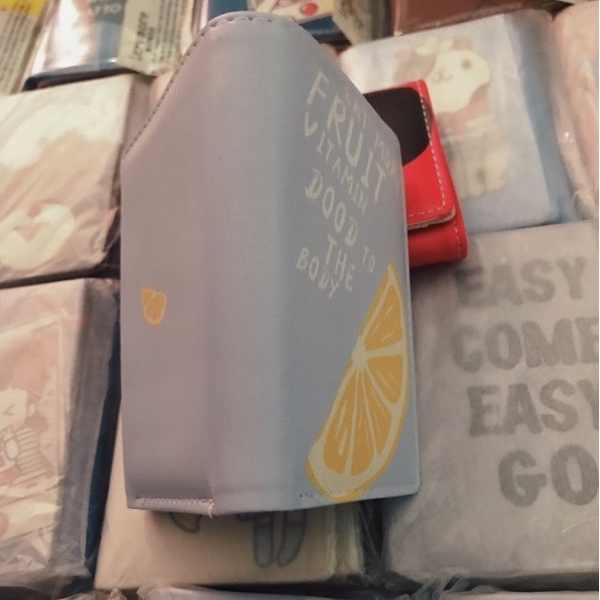 Ví nữ gập siêu xinh Da