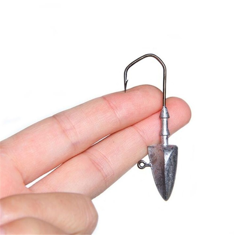 Set 5 mồi câu cá mềm kèm móc câu tiện dụng