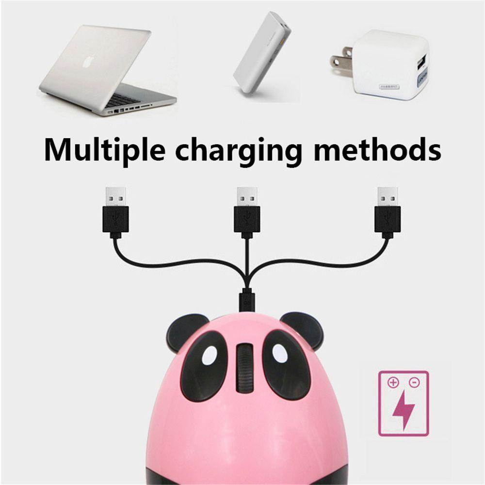 .Máy Tính Xách Tay Gấu Trúc Mới 2.4GHz Cắm Và Chơi