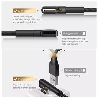 Cáp sạc type-C đầu USB cắm 2 chiều Baseus Cafule Double Bend