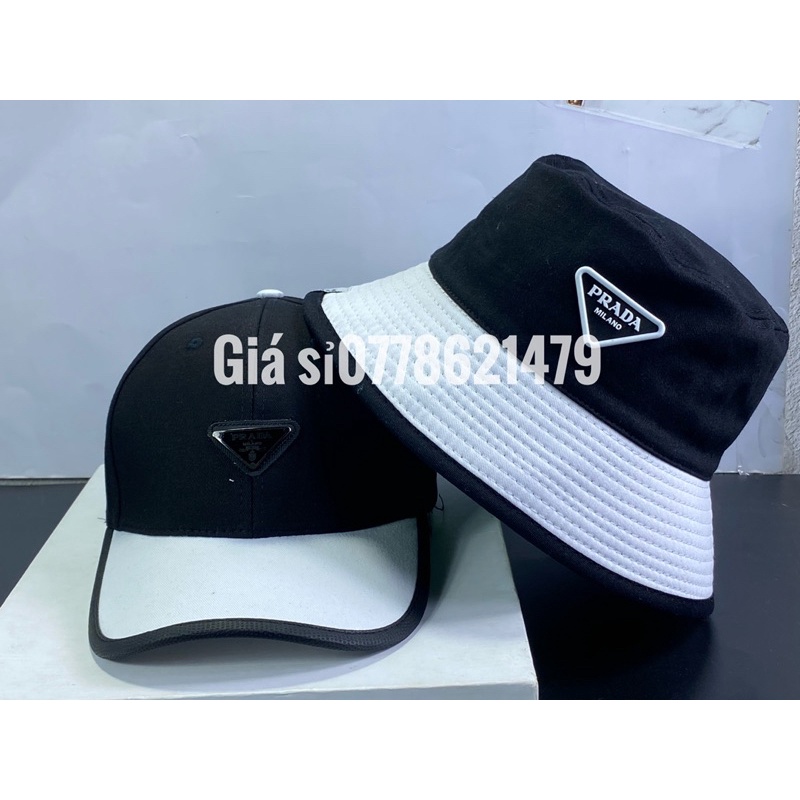 Nón cặp đôi nam nữ - mũ vành + lưỡi trai mạc sắt tam giác unisex hàn quốc