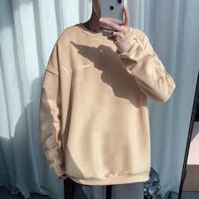 Áo Sweater Unisex nam nữ tông màu be, nâu đất trầm ấm