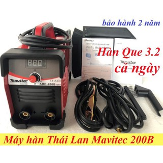 Máy hàn mavitec arc 200B, máy hàn que hàng chuẩn loại 1