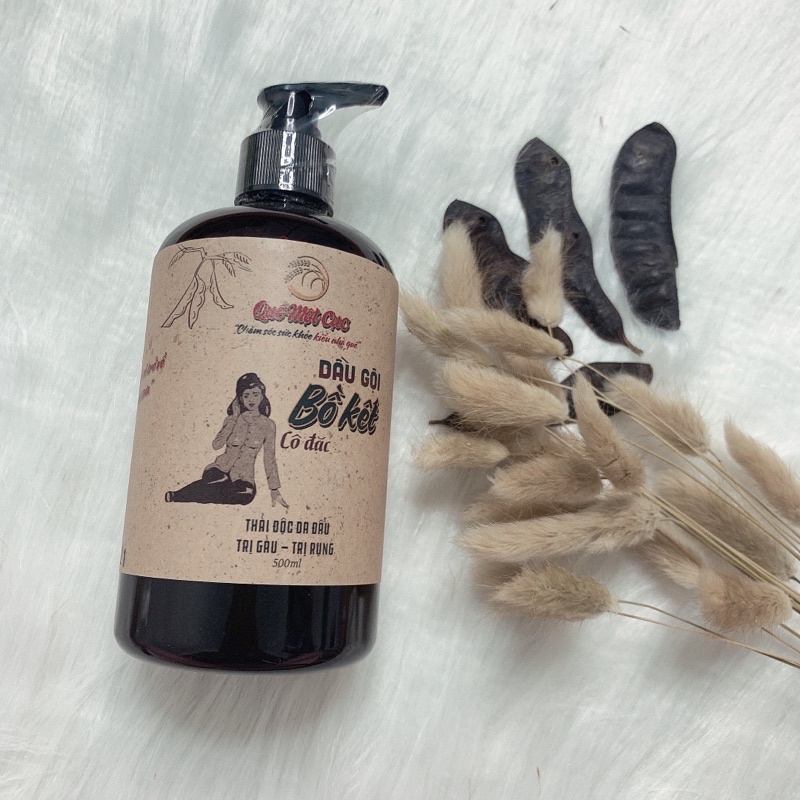 [Mua để nhận quà] Dầu Gội Đầu Bồ Kết Cô Đặc Dầu Gội Sạch Gàu Hết Ngứa Hết Bết Dính Quê Một Cục | BigBuy360 - bigbuy360.vn
