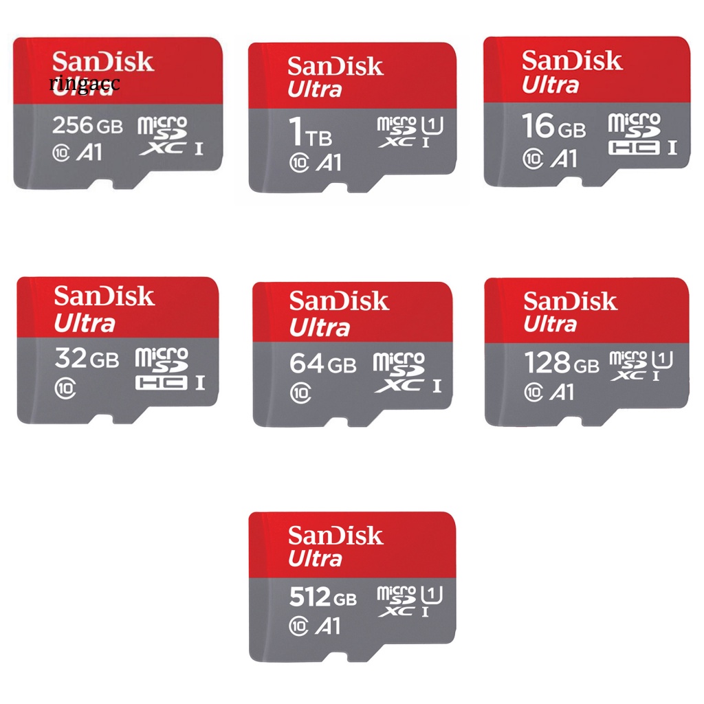 Thẻ Nhớ Micro SD 16G 32G 64G 128G 256G 512G 1T Chuyên Nghiệp