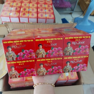 [Sỉ 12 hủ] Kem dưỡng trắng tái tạo da 6 in 1 ROMIYAR giá bao bì 98k