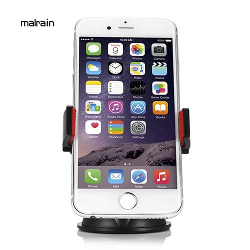 Maln_360° Giá Đỡ ĐiệN ThoạI GắN KíNh ChắN Gió Xe Hơi