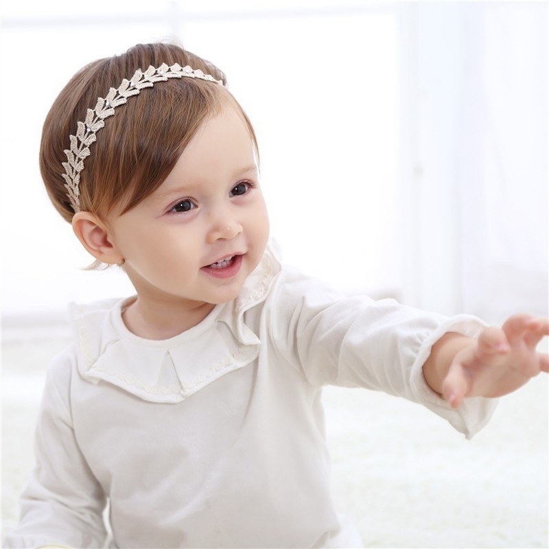 Băng đô co giãn thời trang xinh xắn cho bé gái