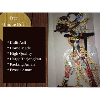 Fine Black Gatotka Glass Puppet