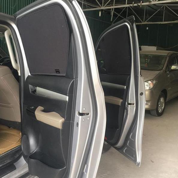 Rèm Che Nắng Nam Châm Toyota Hilux 2015 - 2021 Hàng Loại 1