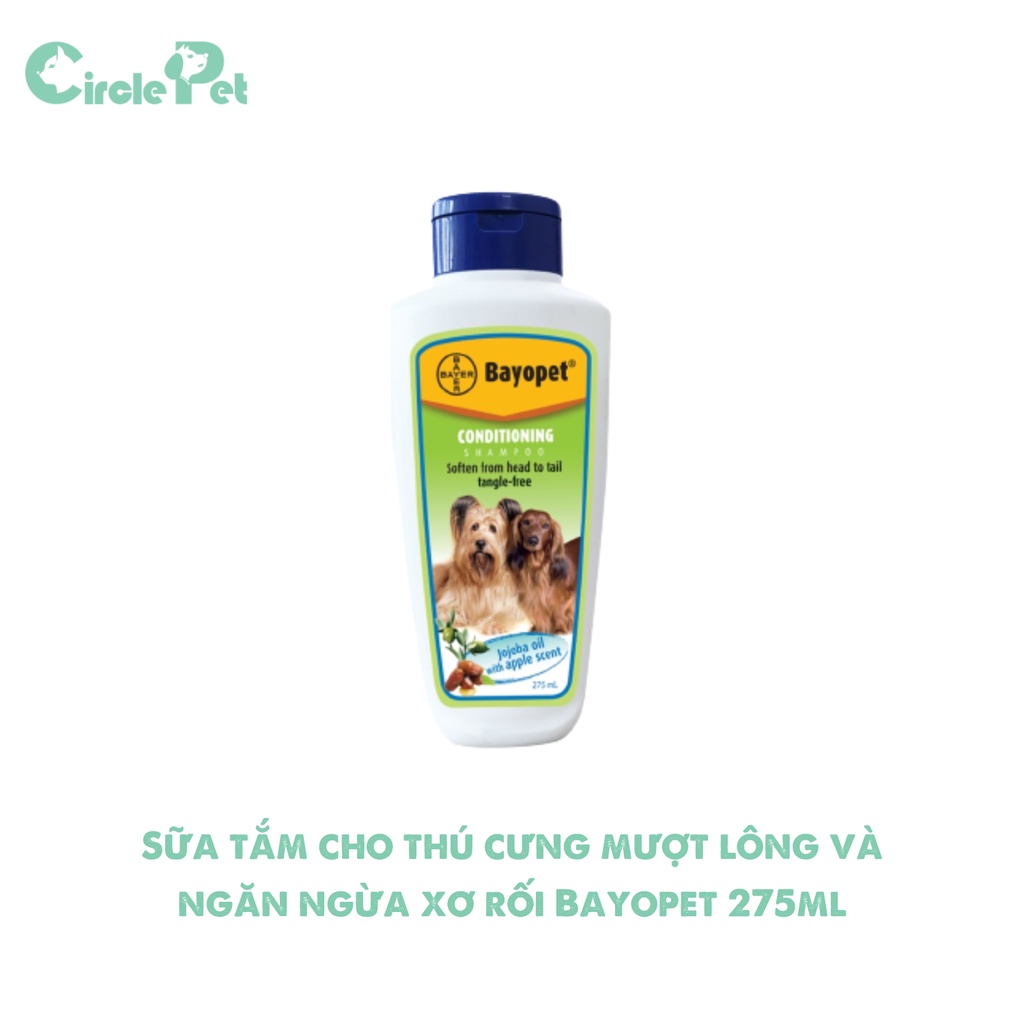 Sữa Tắm Mượt Lông Và Ngăn Ngừa Xơ Rối - Bayopet Conditioning Shampoo - 275ml -Circle Pet
