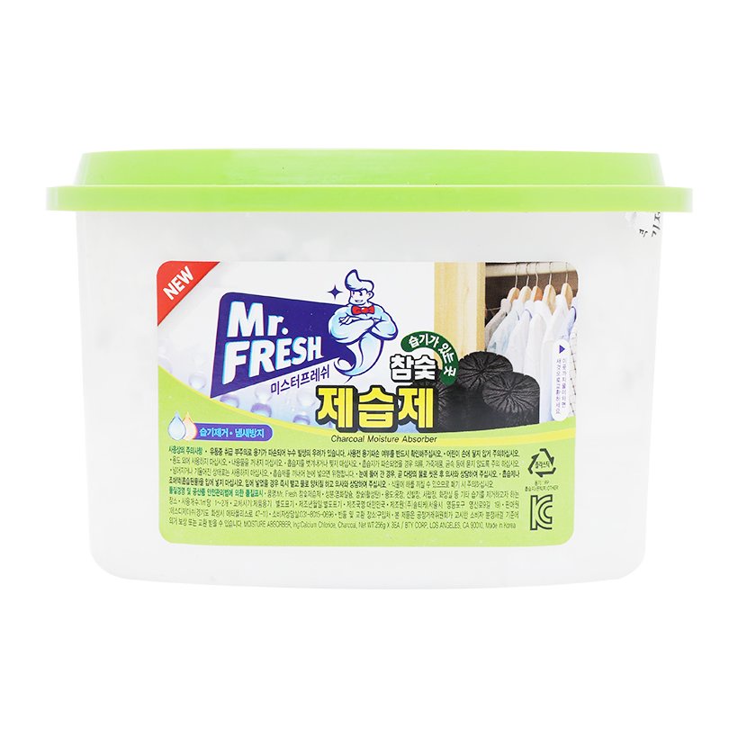 Hộp hút ẩm than hoạt tính khử khuẩn 256g Mr Fresh