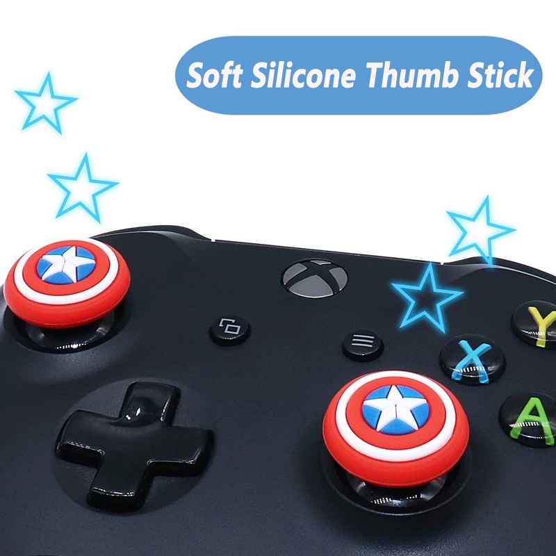 Núm chụp analog PS4, PS5, XBOX, bọc silicon bảo vệ cần analog