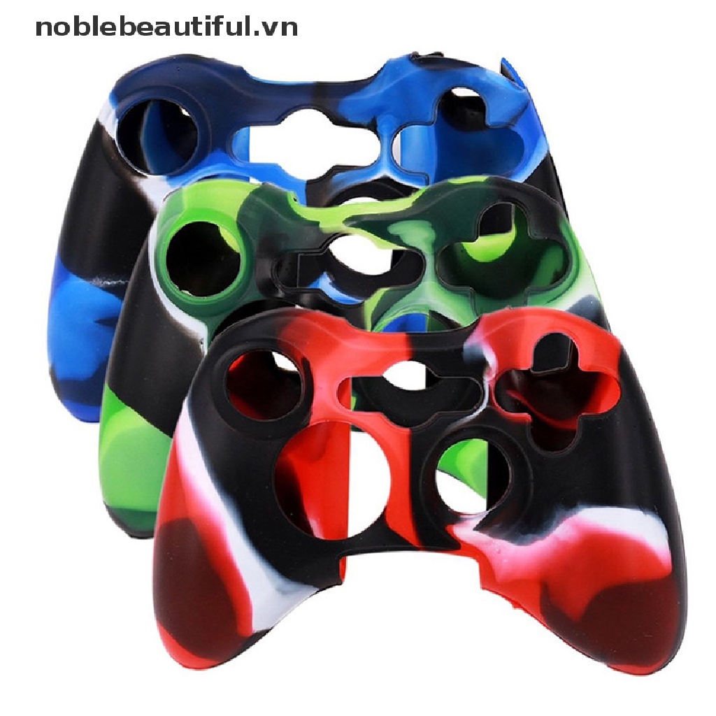 Vỏ Silicon Cao Su Bảo Vệ Tay Cầm Chơi Game Không Dây XBOX 360