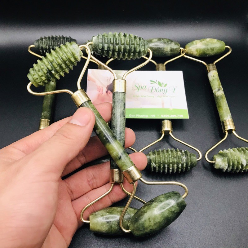 Ngọc massage mặt cực phê 2 đầu