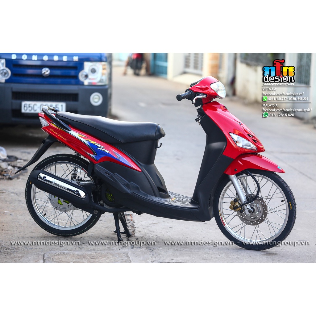 Tem rời Mio đỏ xanh , ảnh thực tế