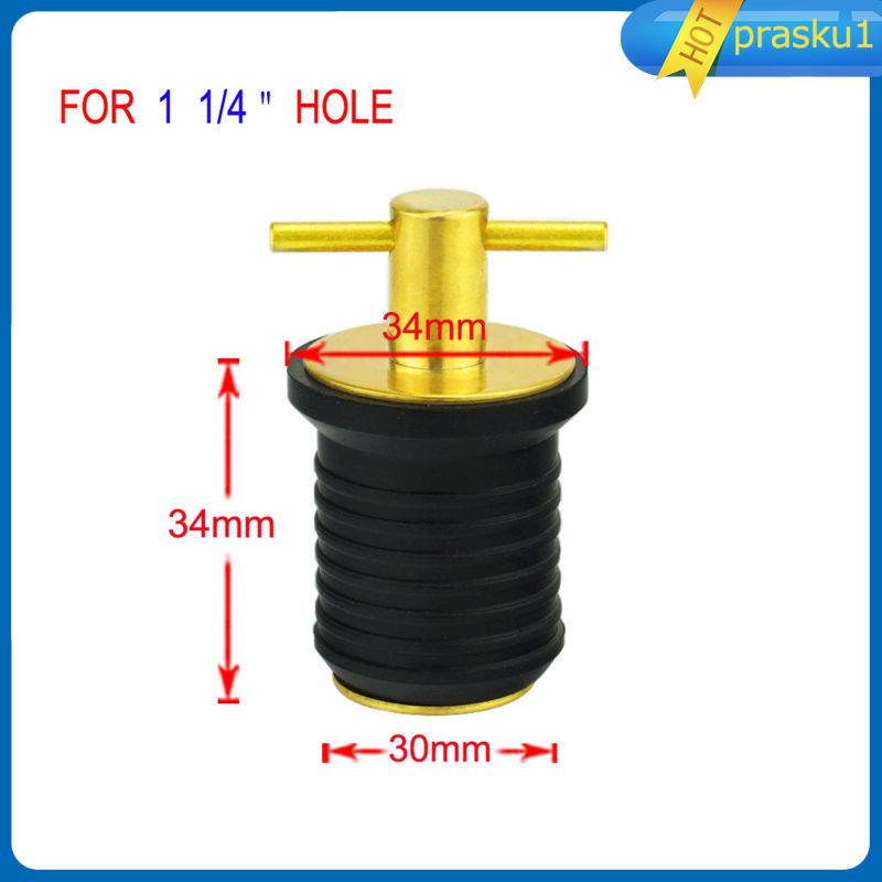 Nút bịt ống thoát nước bằng đồng thau kích thước 1.25 inch | BigBuy360 - bigbuy360.vn