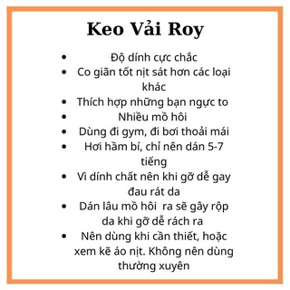 Keo vải dán ngực Tomboy