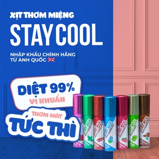 Xịt thơm miệng staycool cho nam, nữ