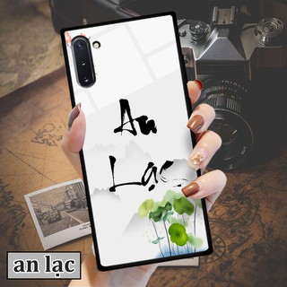 Ốp lưng Samsung Galaxy Note 10 - In chữ thư pháp