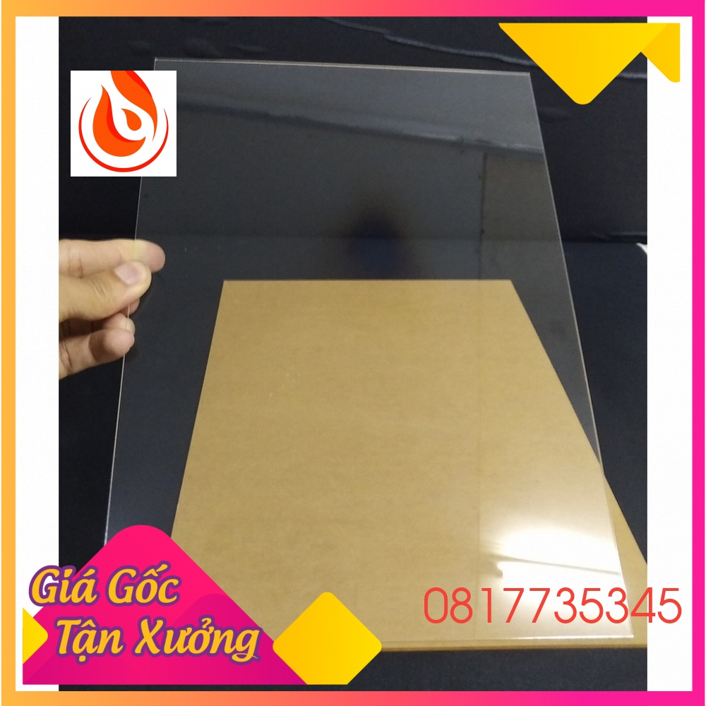 Mica trong 2mm cắt theo yêu cầu