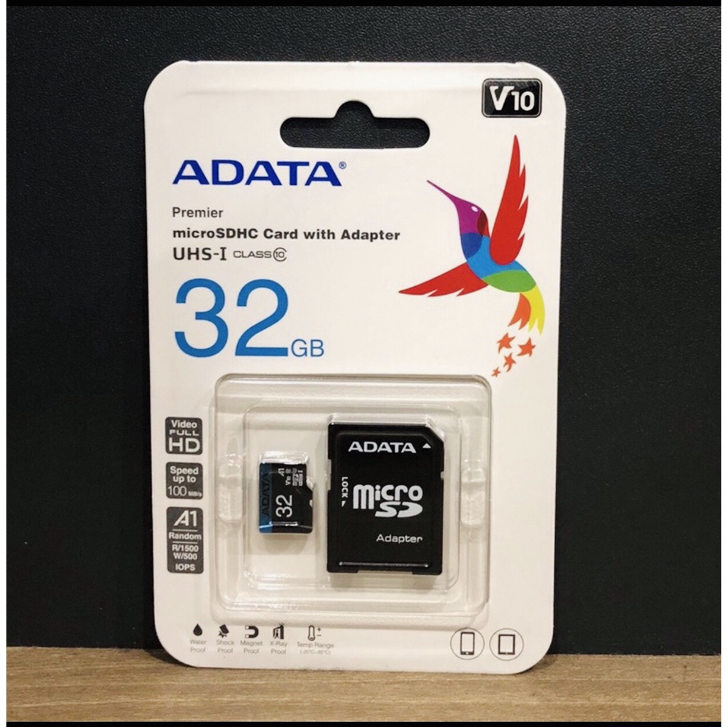 Thẻ nhớ 32GB ADATA UHS-I MICRO SD CLASS10 - Bảo hành 5 năm - Cam kết Chính hãng - Full VAT