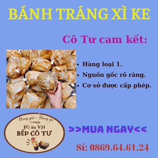Bánh tráng xì ke, Bánh tráng muối nhuyễn, nghệ sĩ hàng lấy tận xưởng ở Tây Ninh