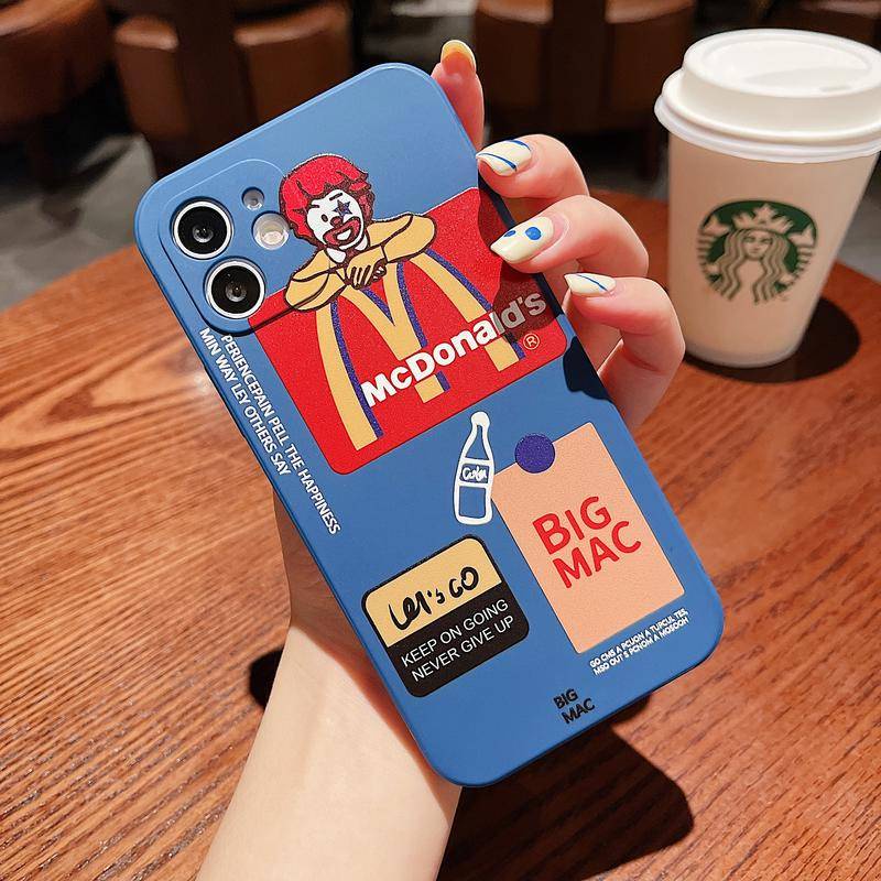 Ốp lưng iPhone Vỏ IPHONE  Starbucks McDonald's cho iPhone13/12promax 11 / x / xs /xr/xsmax /7p /8p/ 7/8