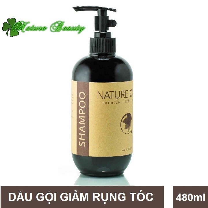 Nature Queen - Dầu gội thảo dược ngăn ngừa rụng tóc, hỗ trợ kích mọc tóc 480ml