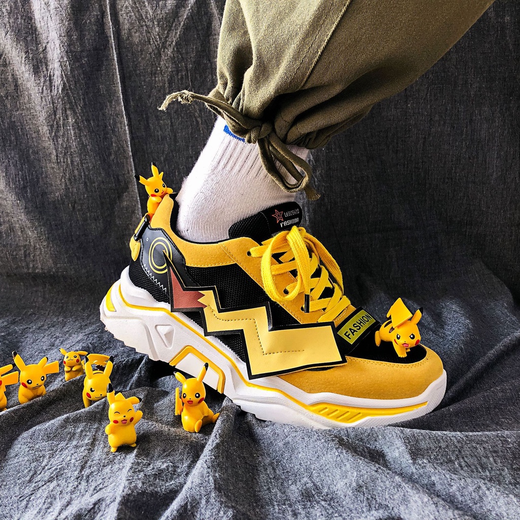 Giày Sneaker Thể Thao Nam G09 Cao Cấp Màu Vàng Thời Trang Hàng Quốc Đẹp Phong Cách Giá Rẻ