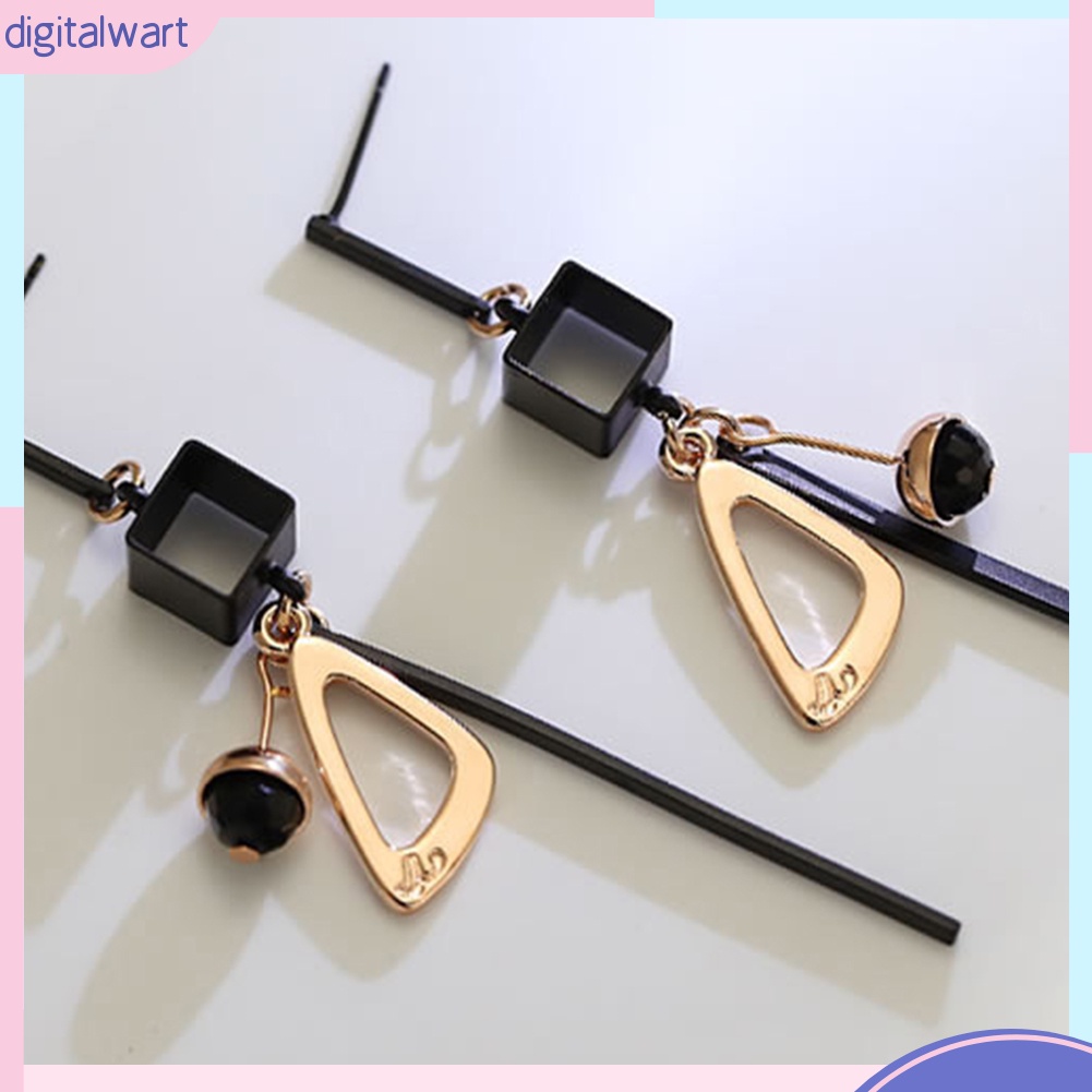 Đôi bông tai dáng dài nhiều chi tiết kiểu dáng thanh lịch cho nữ