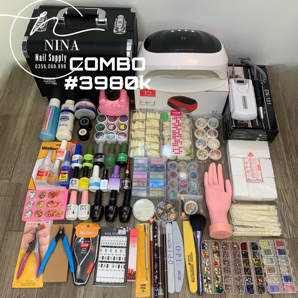 Combo Làm Nail, Combo Đồ Nail Cho Các Bạn Học Viên Và Đi Làm Nâng Cao - MS 05