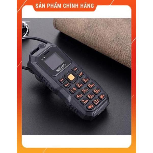 Điện thoại mini 2 sim kiểu dáng quân đội, có thể làm tai nghe blutooth