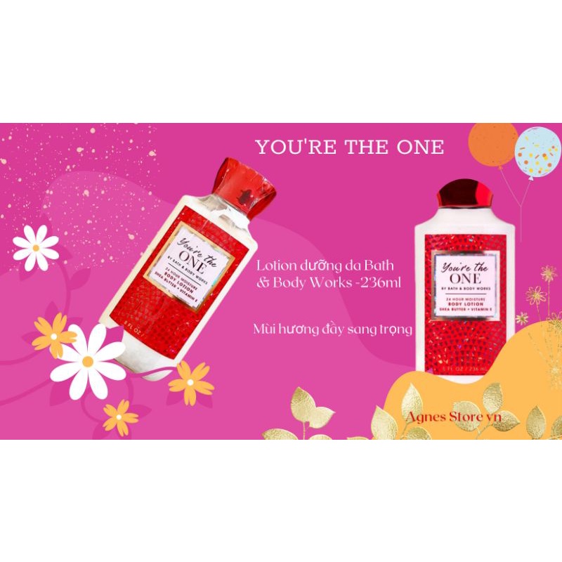 Lotion dưỡng da Bath & Body Works - You're The One236ml