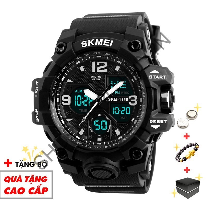 Đồng hồ nam SKMEI điện tử thể thao chính hãng đa chức năng siêu bền chống nước SME25 -SHOP NGỌC HUYỀN