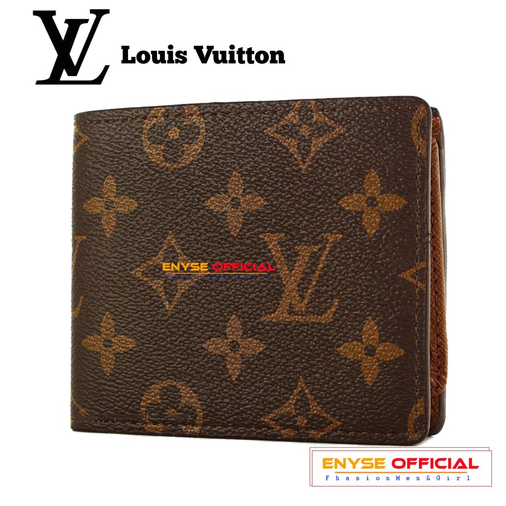 Ví Da Louis Vuitton Dạng Gập Sang Trọng Cho Nam