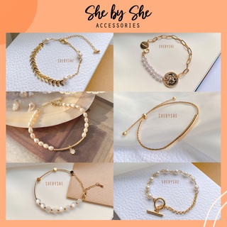 (Ảnh & video thật) Vòng tay nữ đẹp dây mảnh phong cách Hàn Quốc - VT1